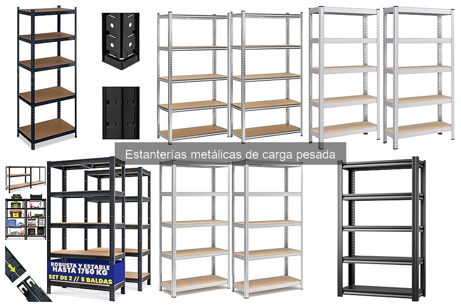 Cómo instalar estanterías metálicas de carga pesada fácilmente