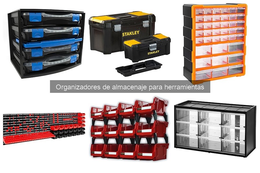 Cómo instalar organizadores de almacenaje para herramientas