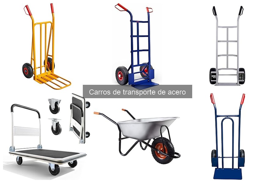 Cómo limpiar y mantener un carro de transporte de acero