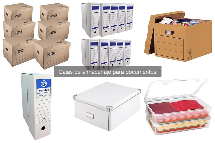 Cómo mantener las cajas de almacenaje para documentos