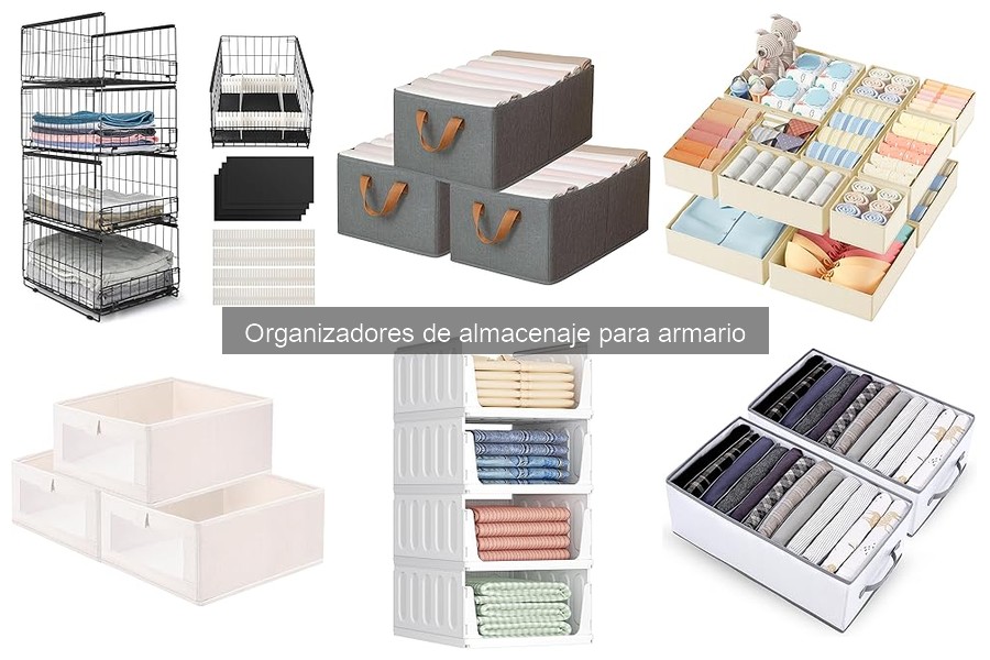 Cómo mantener organizadores de almacenaje para armario