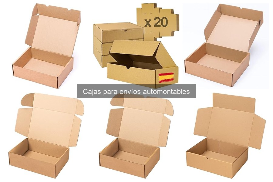 Cómo montar cajas automontables para envíos fácilmente