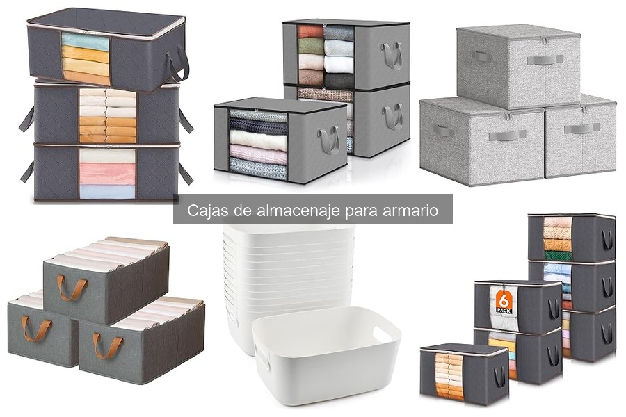 Cómo Organizar un Armario con Cajas de Almacenaje