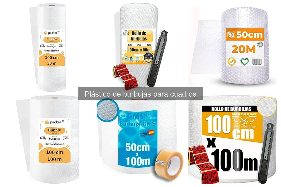Cómo proteger cuadros con plástico de burbujas de manera efectiva