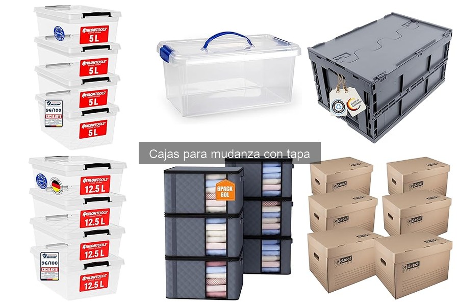 Cómo reciclar cajas para mudanza con tapa: 5 Ideas útiles