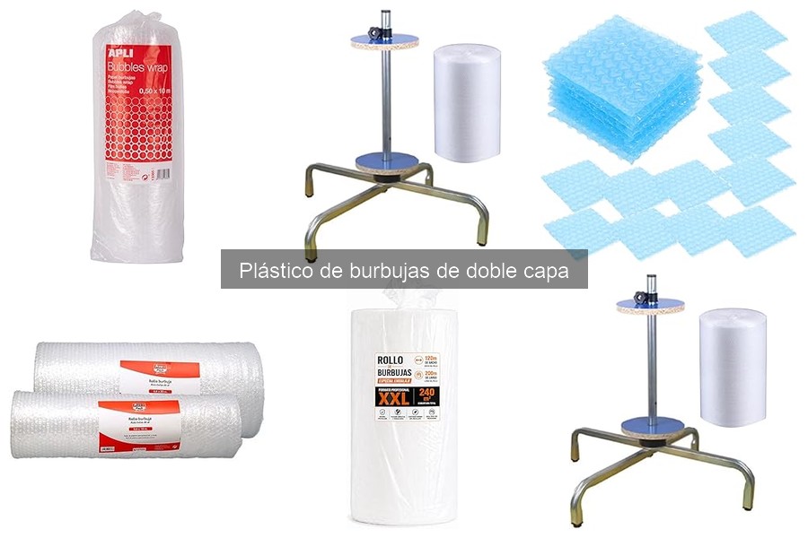 Cómo reciclar plástico de burbujas de doble capa de forma efectiva
