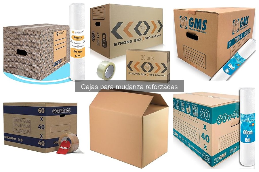 Cómo usar cajas para mudanza reforzadas de manera efectiva
