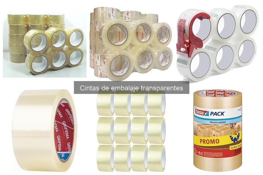 Cómo usar correctamente la cinta de embalaje transparente