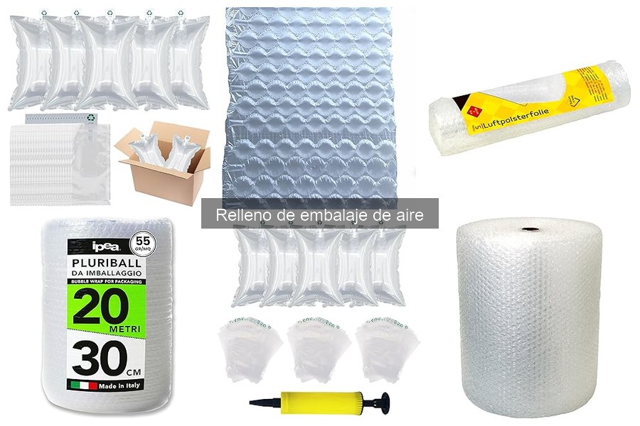 Cómo usar el relleno de embalaje de aire de forma efectiva