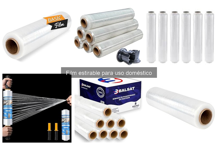 ** Cómo usar film estirable de manera efectiva para embalar
