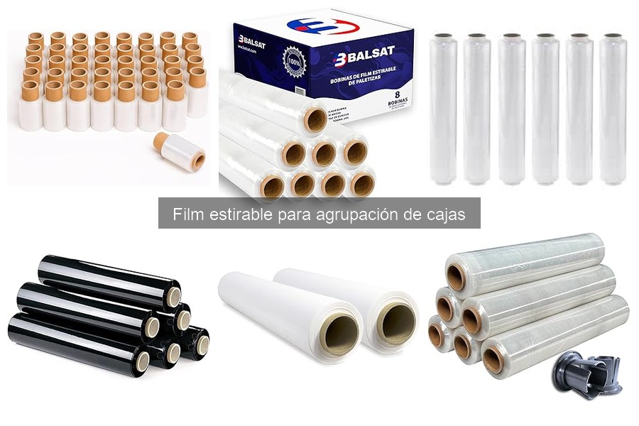 Cómo Usar Film Estirable para Agrupar Cajas Eficazmente