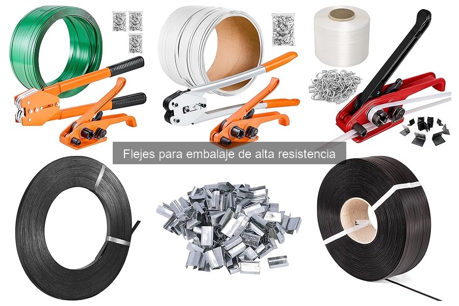 Cómo usar flejes de alta resistencia para un embalaje seguro