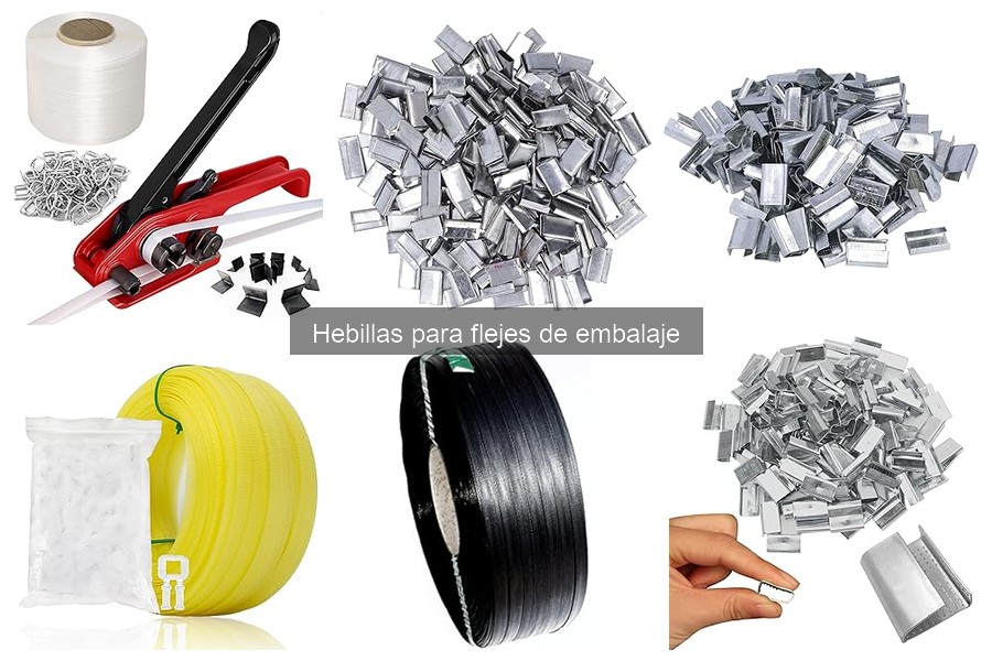 Cómo usar hebillas para flejes de embalaje correctamente