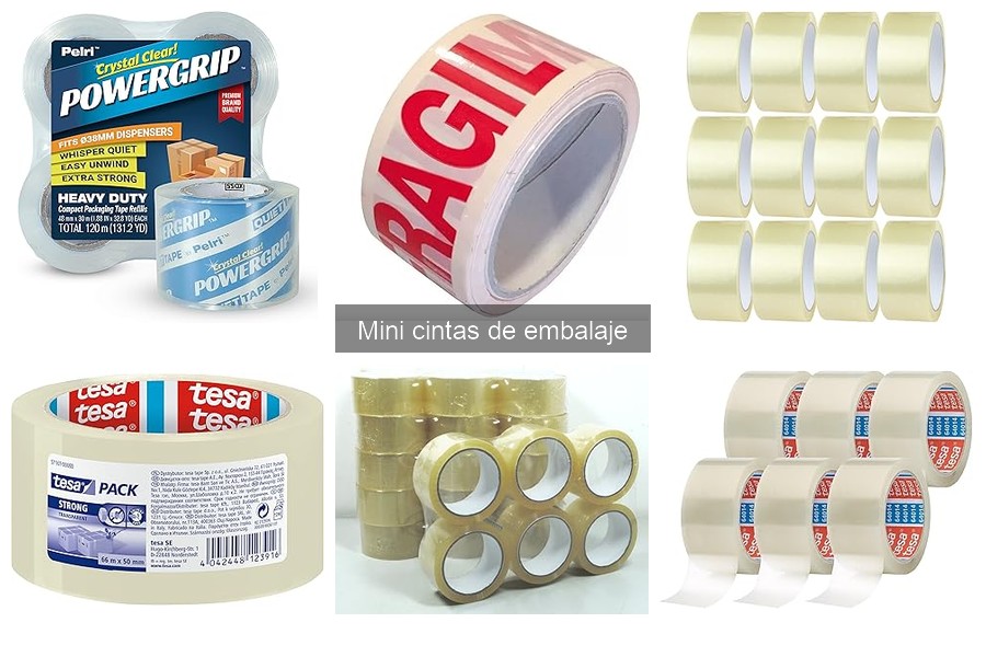 Cómo usar mini cintas de embalaje de manera efectiva
