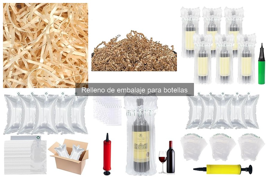 Cómo Usar Relleno de Embalaje para Botellas de Forma Efectiva