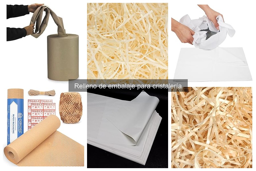Cómo usar relleno de embalaje para proteger cristales