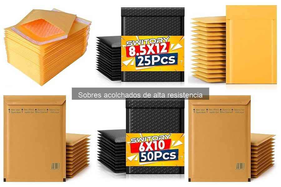 Cómo usar sobres acolchados de alta resistencia para proteger productos