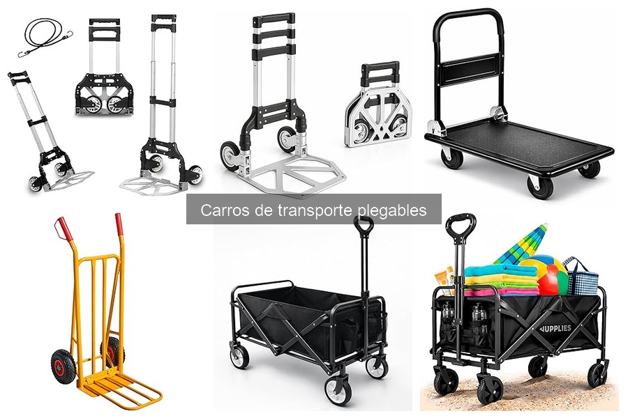 Cómo usar un carro de transporte plegable de forma eficiente