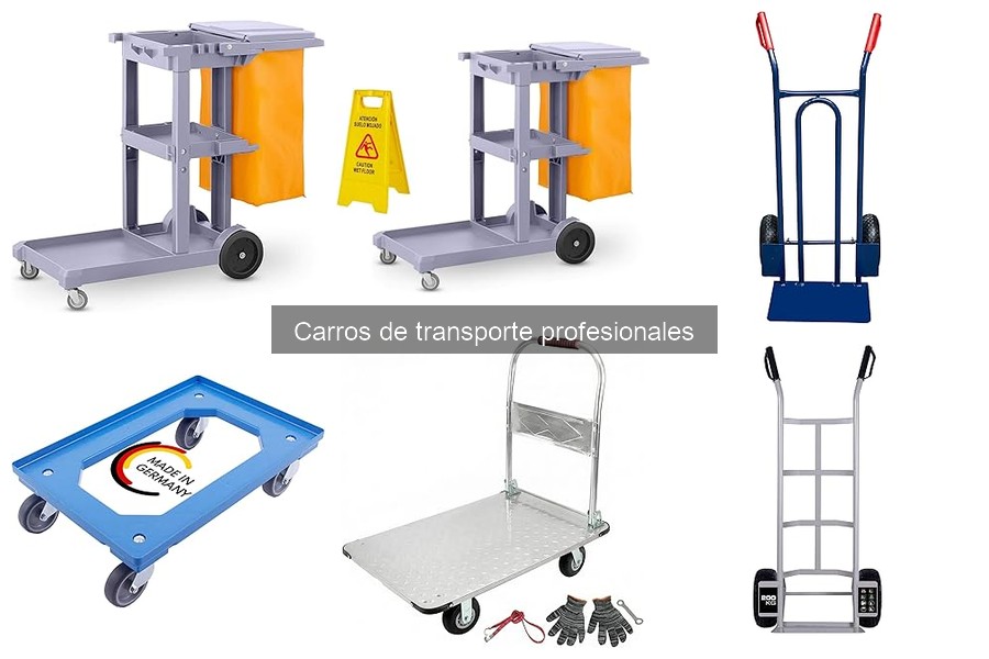 Cómo usar un carro de transporte profesional de manera eficaz