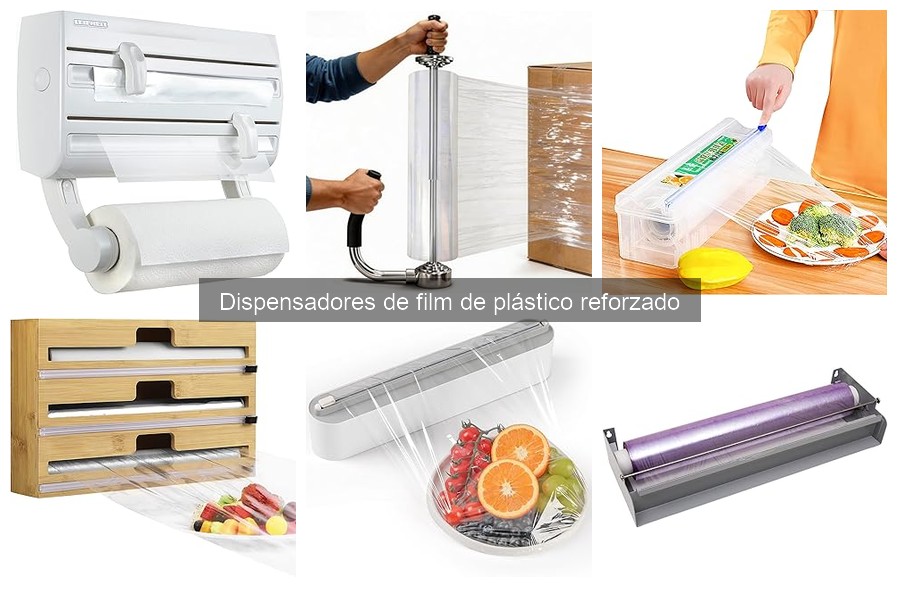 Cómo usar un dispensador de film de plástico reforzado