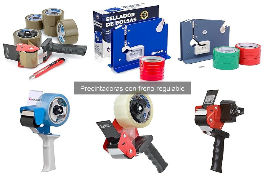 Cómo usar una precintadora con freno regulable fácilmente