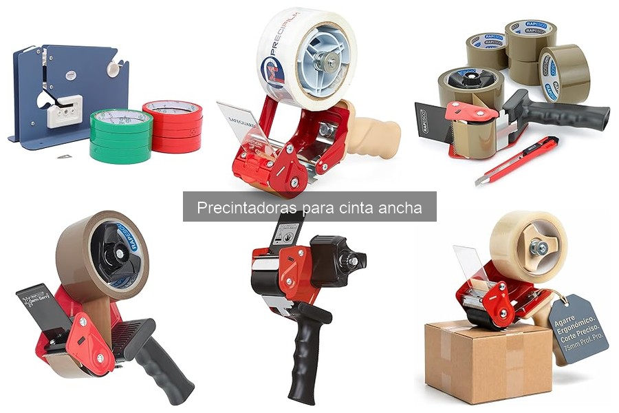 Cómo usar una precintadora para cinta ancha eficazmente