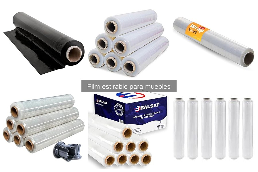 Cómo utilizar correctamente el film estirable en muebles