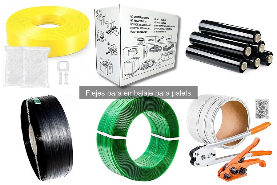 Cómo utilizar correctamente los flejes para palets