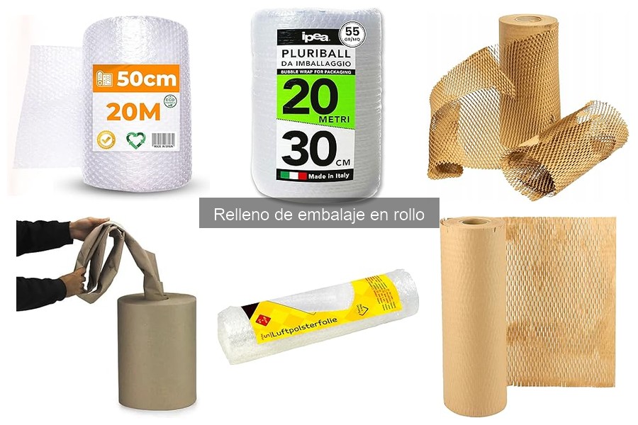 Cómo utilizar el relleno de embalaje en rollo correctamente