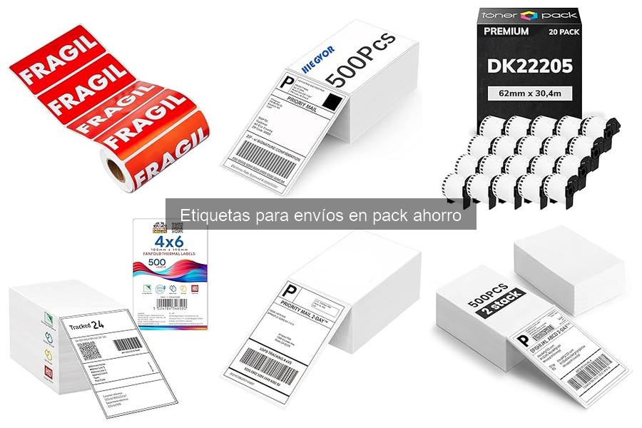 Cómo utilizar etiquetas para envíos de manera efectiva