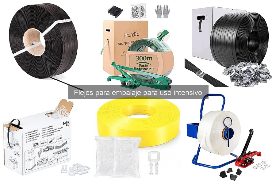 Cómo utilizar flejes para embalaje de forma efectiva