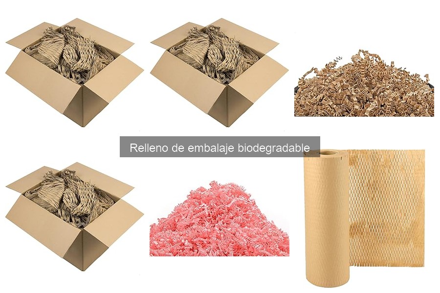 Cómo utilizar relleno biodegradable en tus envíos