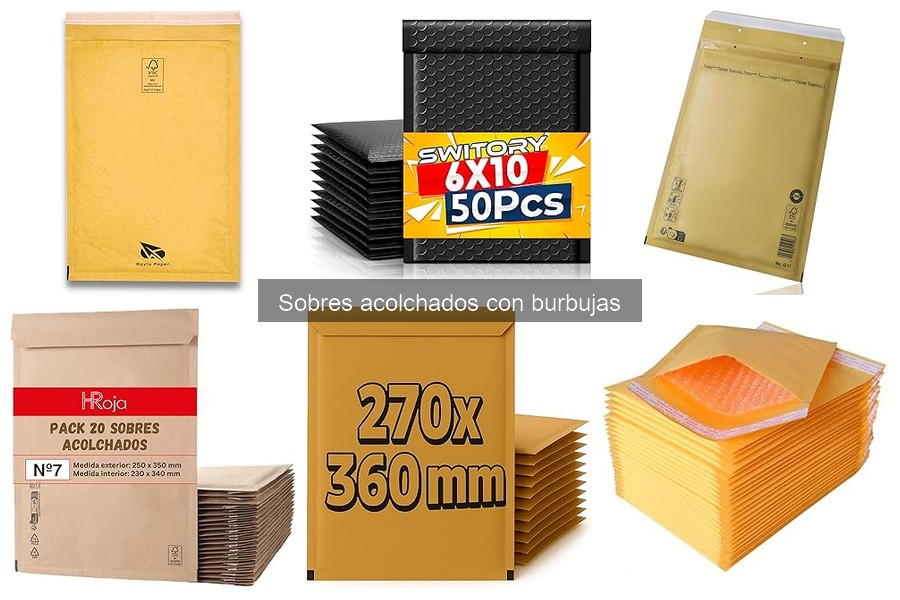 Cómo Utilizar Sobres Acolchados con Burbujas para Envíos