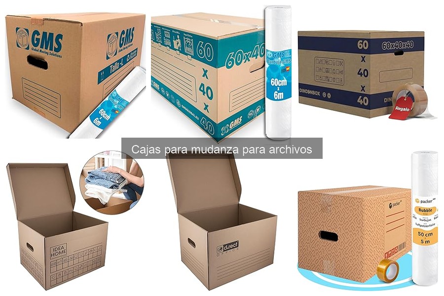 Comparativa: Cajas para Archivos vs. Cajas Estándar