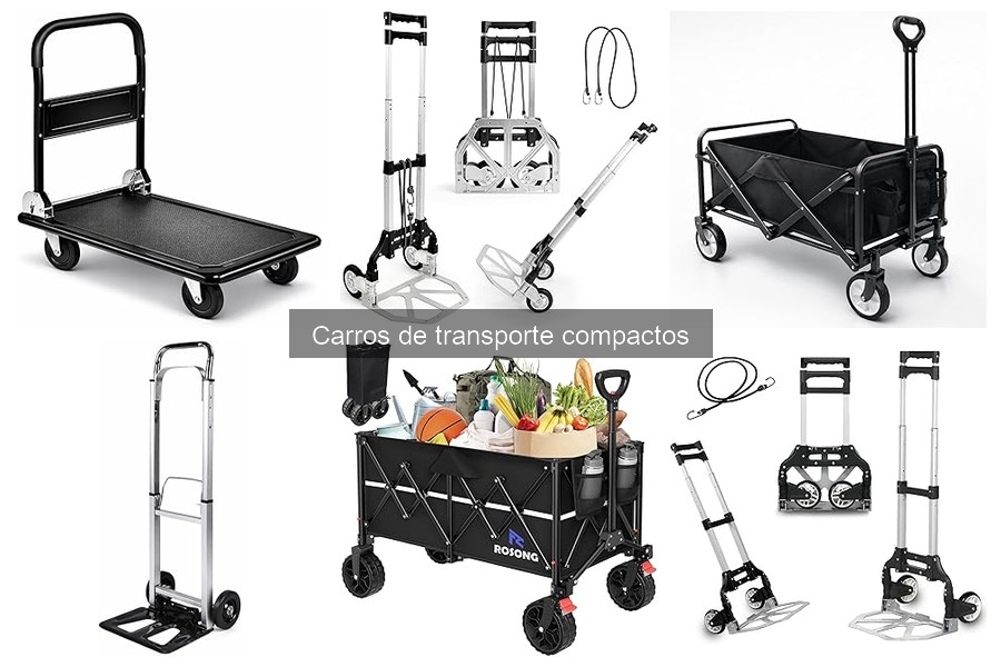 Comparativa: Carros de Transporte Compactos vs Carros de Mano