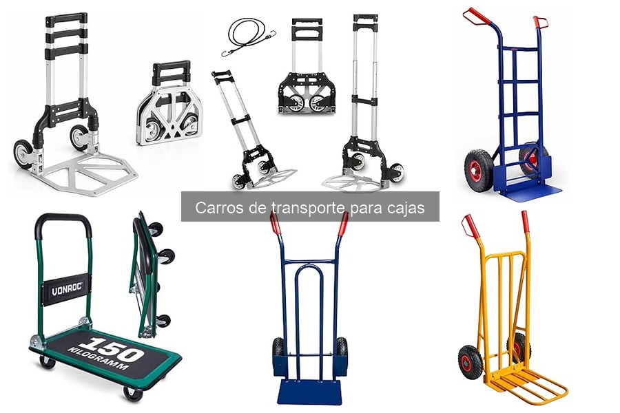 Comparativa: Carros Manuales vs Eléctricos para Transporte de Cajas