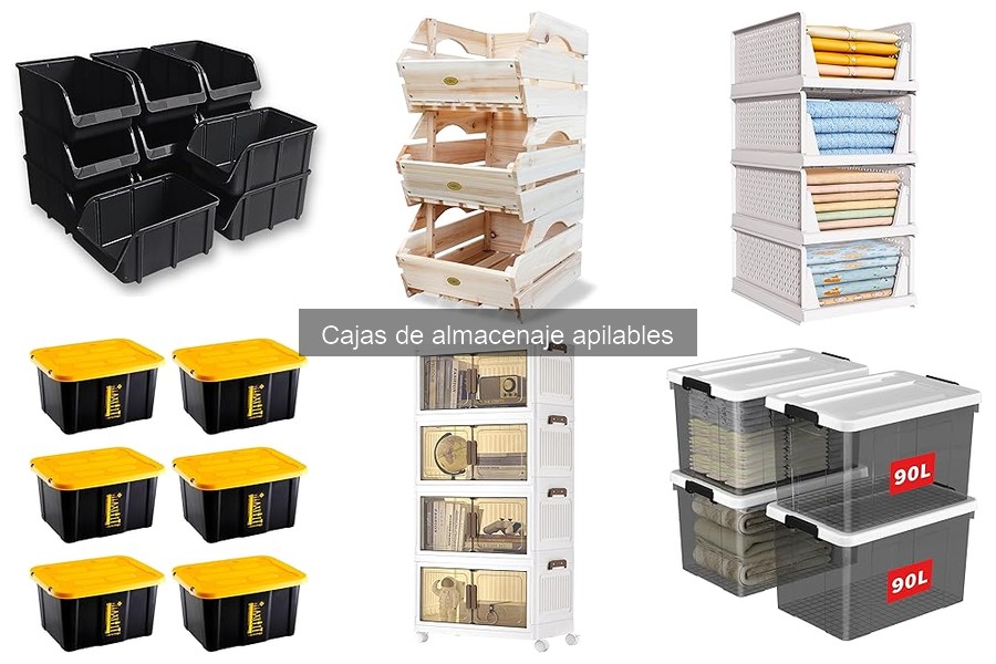 Comparativa de Cajas Apilables: Capacidades y Resistencia