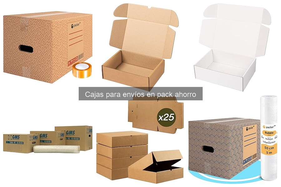 ** Comparativa de Cajas para Envíos en Pack Ahorro: Mejores Marcas