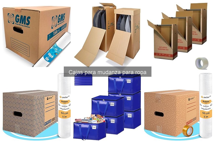 Comparativa de Cajas para Mudanza de Ropa: Calidad y Precio