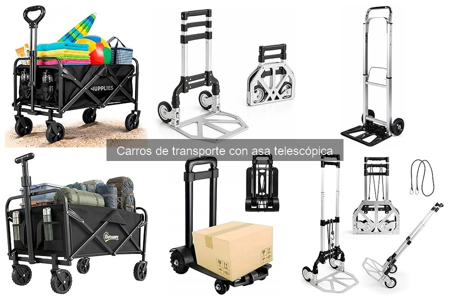 Comparativa de Carros de Transporte con Asa Telescópica