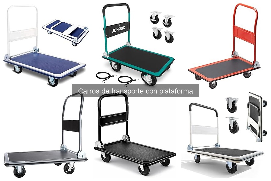 Comparativa de Carros de Transporte con Plataforma en 2023