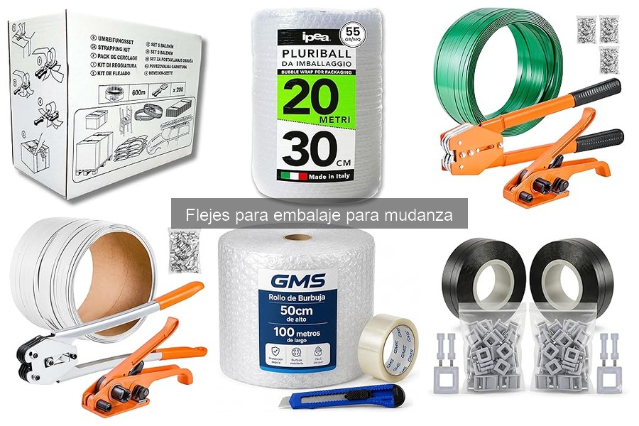 Comparativa de Flejes de Plástico vs. Flejes de Acero