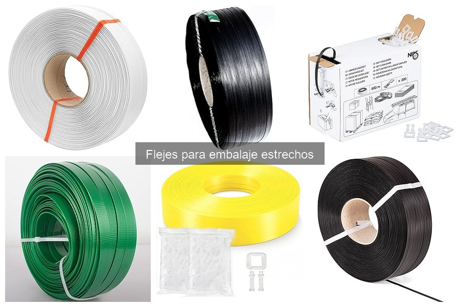 Comparativa de flejes para embalaje estrechos: mejores marcas