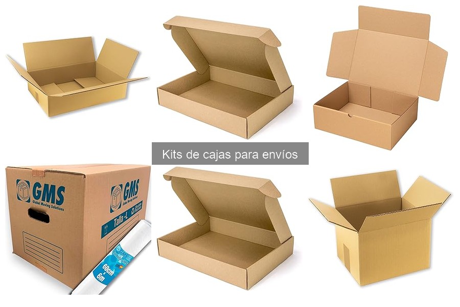 Comparativa de Kits de Cajas para Envíos: Marcas Populares