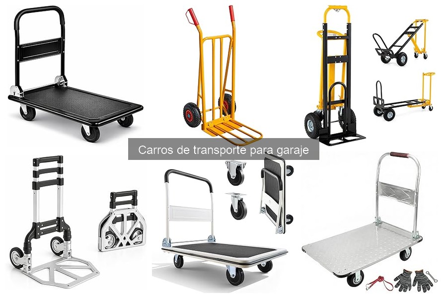 Comparativa de los Mejores Carros de Transporte para Garaje