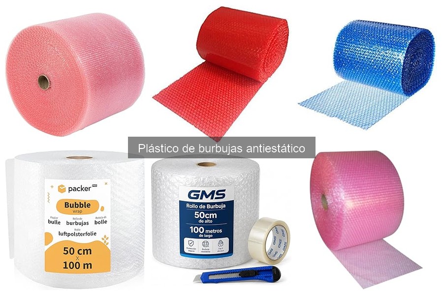 Comparativa de Marcas de Plástico de Burbujas Antiestático