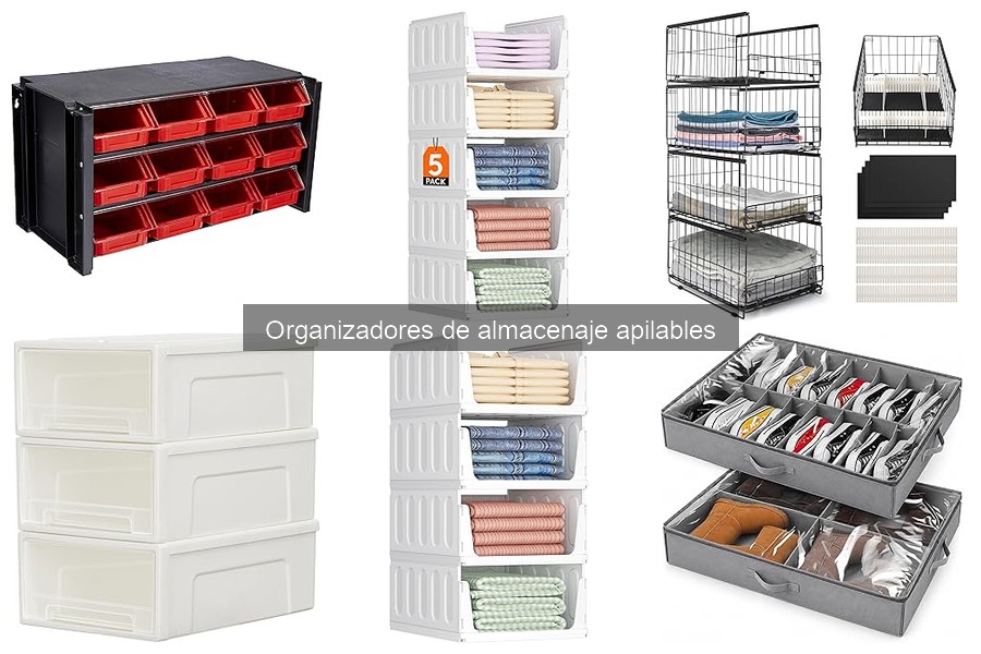 Comparativa de Materiales en Organizadores Apilables