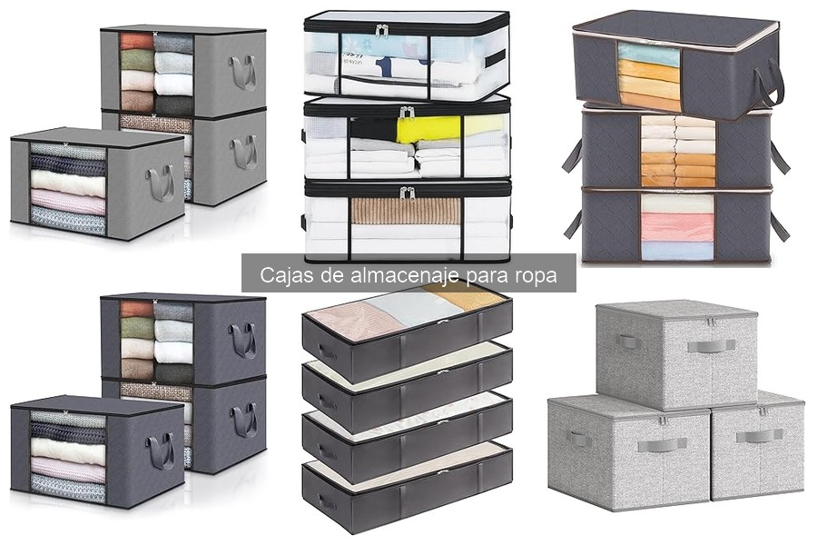 Comparativa de Materiales para Cajas de Almacenaje de Ropa