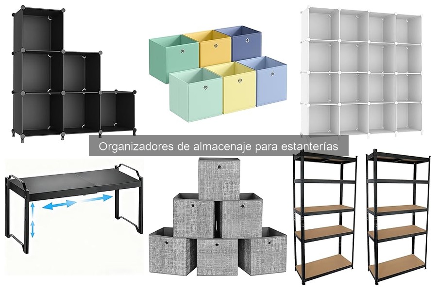Comparativa de Organizadores de Almacenaje para Estanterías