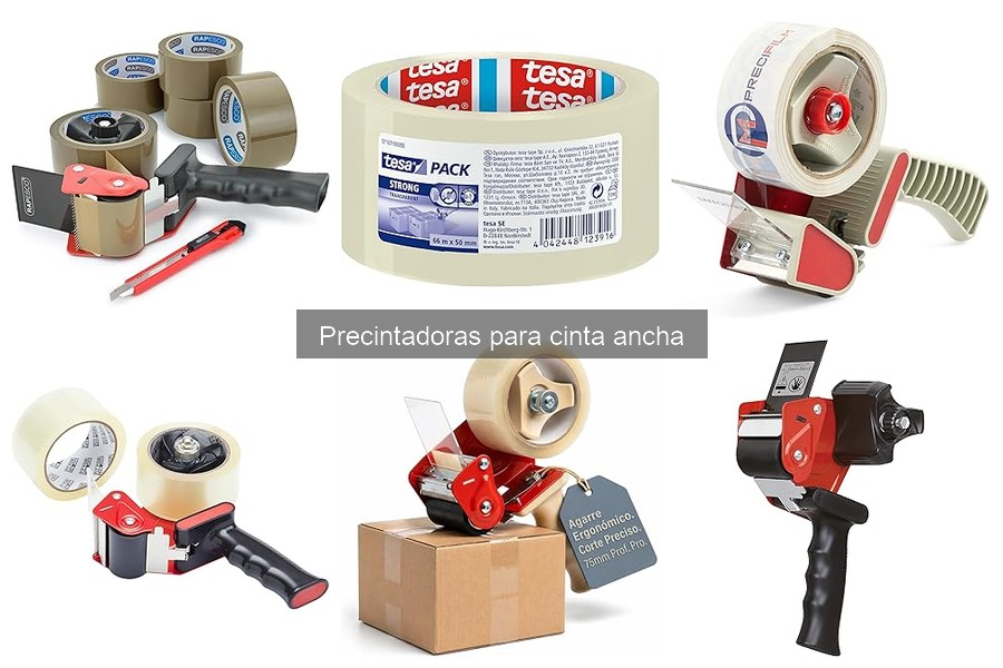 Comparativa de Precintadoras para Cinta Ancha: Mejores Marcas